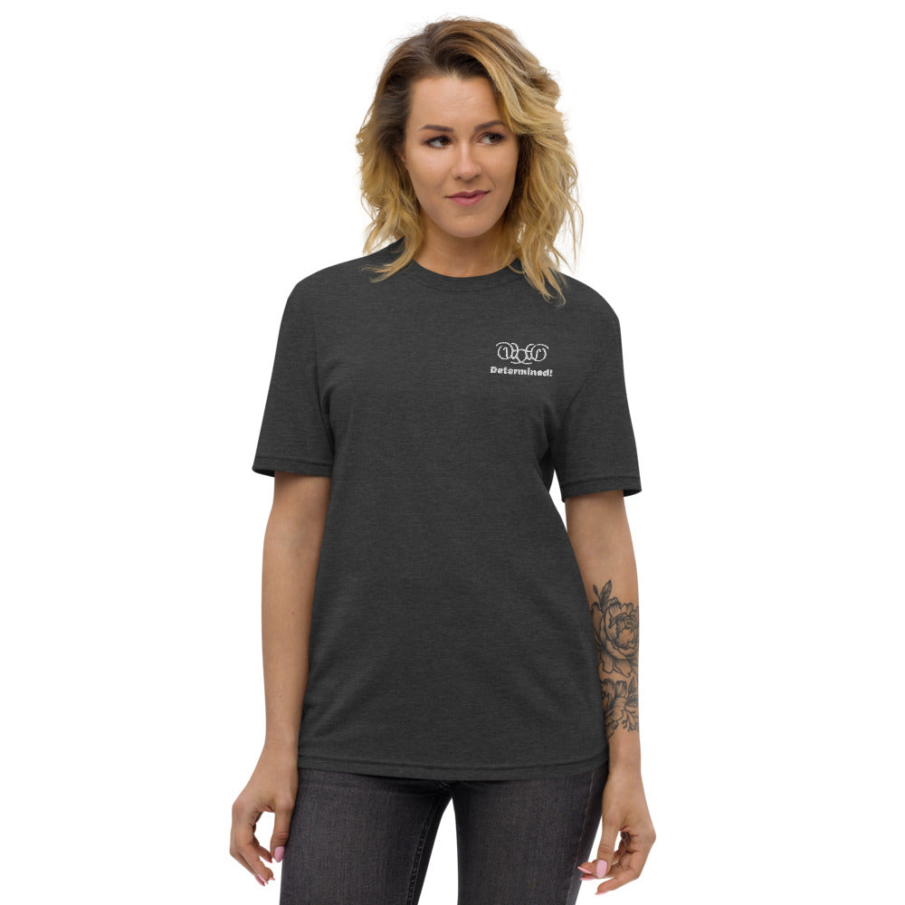 Determined! Unisex recycled t-shirt